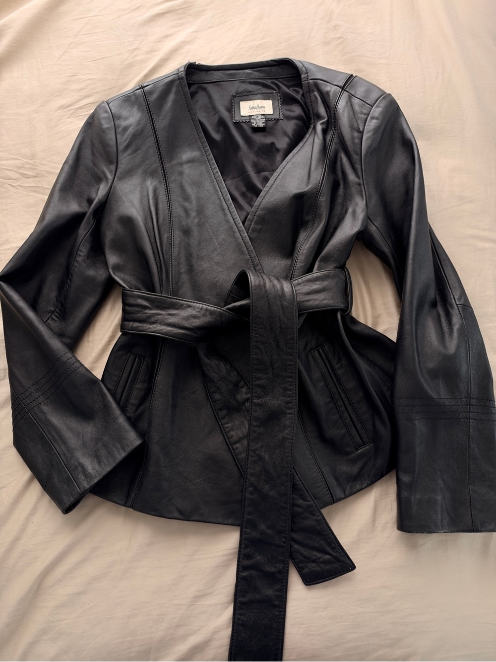 Neiman Marcus 100% Leather Jacket